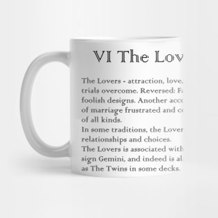 The Lovers Tarot Arcana meaning Mug